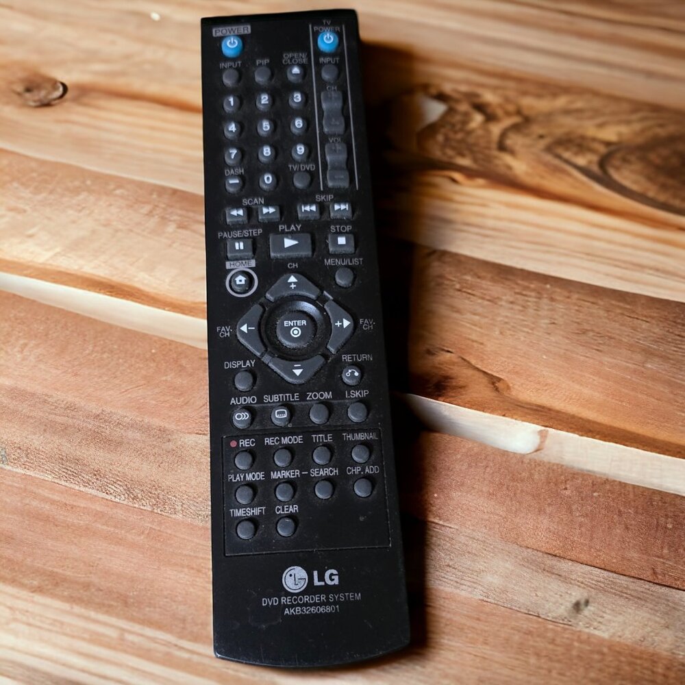 LG AKB32606801 DVD Rec Remote Control.
